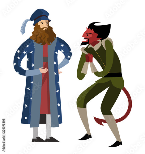 faust and the demon