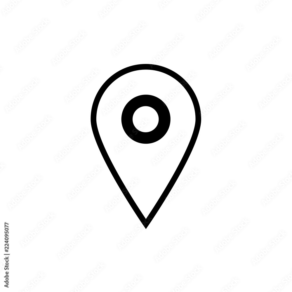 Located icon logo, app, UI. icon Vector illustration, EPS10 . Located icon logo, app, UI. icon Vector illustration, EPS10 .