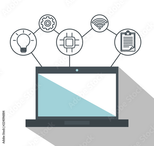 laptop computer with connectivity 5g tech