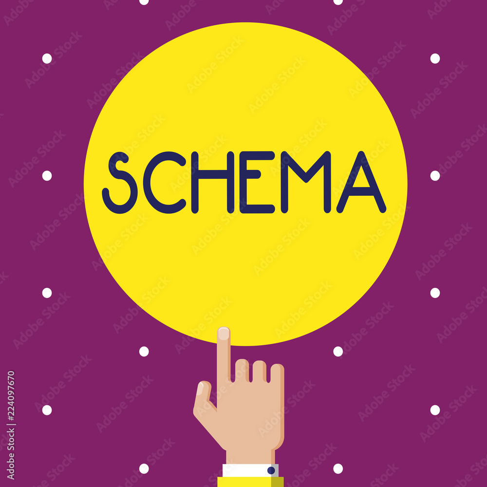 Conceptual hand writing showing Schema. Business photo showcasing representation of plan or theory in form of outline or model. Conceptual hand writing showing Schema. Business photo showcasing representation of plan or theory in form of outline or model.