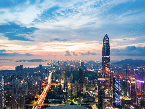 Photography Shenzhen city scenery