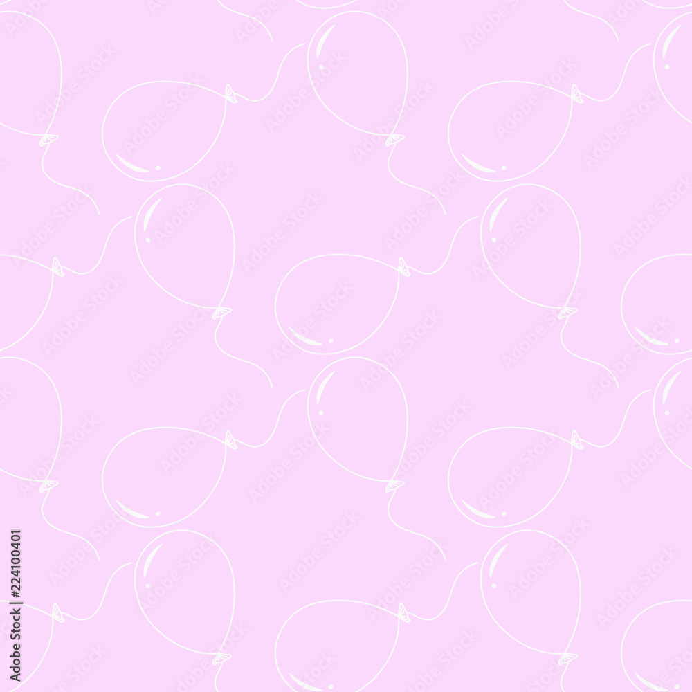 balloon seamless pattern