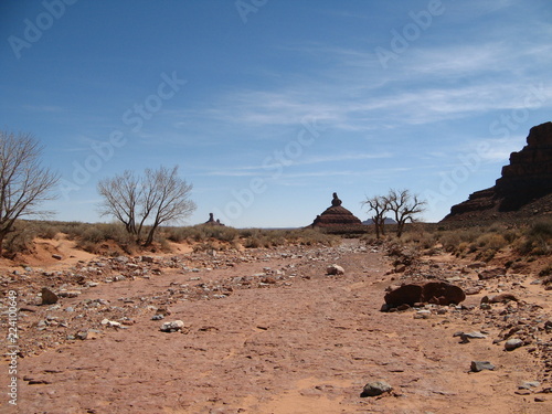 A dry gulch