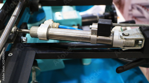 Pneumatic drive of a modern machine.