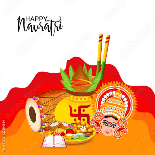 Happy Navratri Celebration. © sunsdesign0014