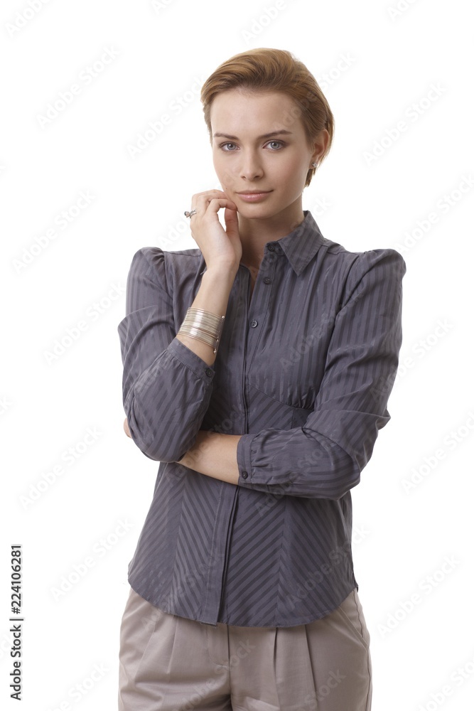 Portrait of young businesswoman Portrait of young businesswoman