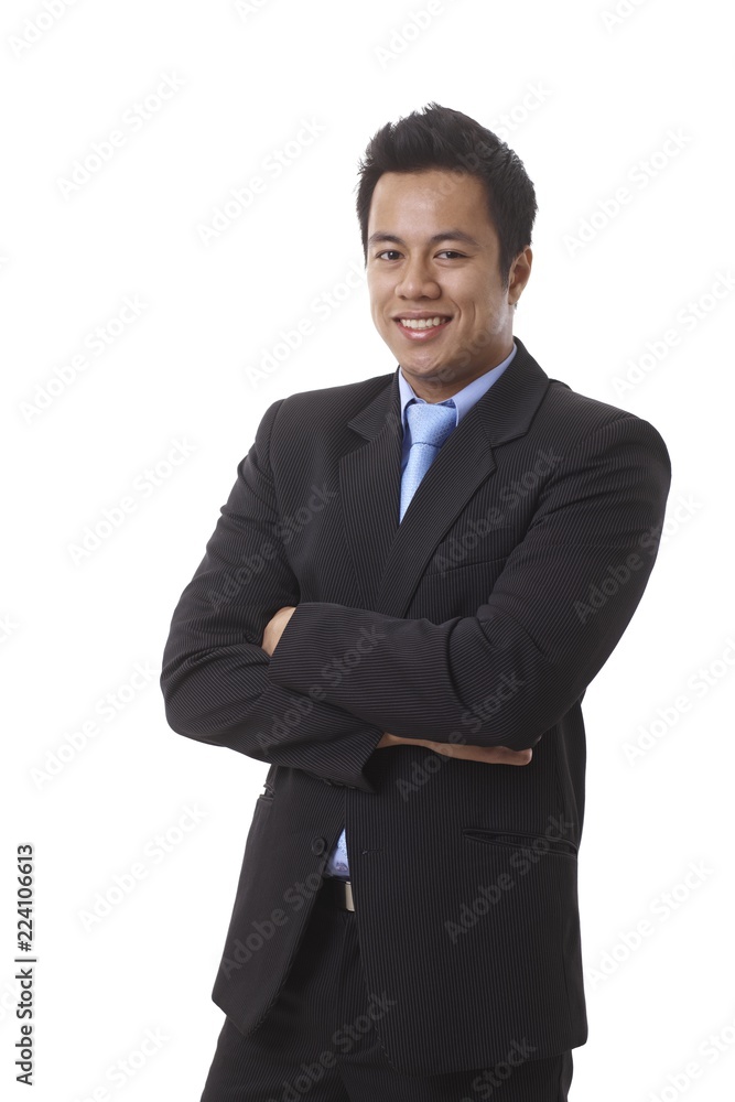 Portrait of confident businessman