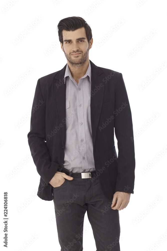 Portrait of casual businessman Portrait of casual businessman