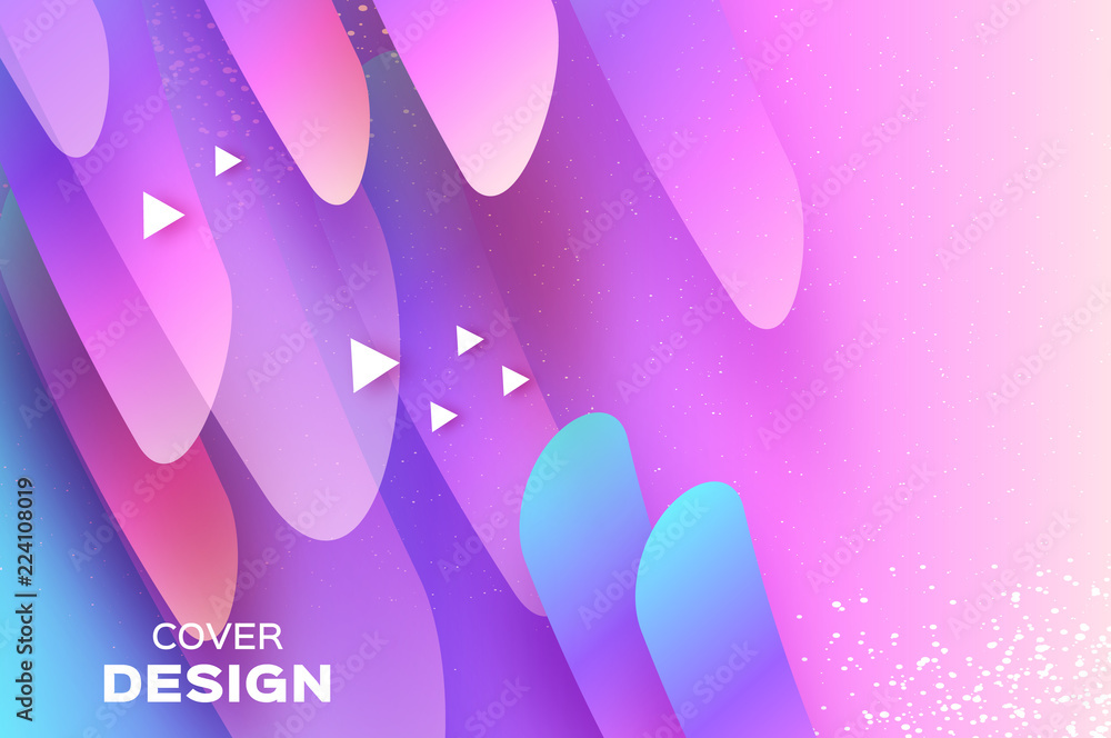 Holographic geometry background. Layered shapes composition. Dynamic line. Space for text. Holographic geometry background. Layered shapes composition. Dynamic line. Space for text.
