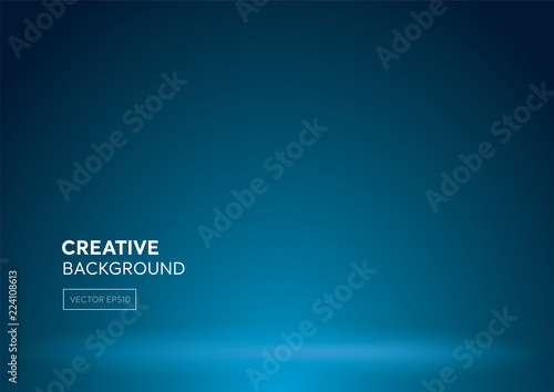 Modern abstract gradient blue background