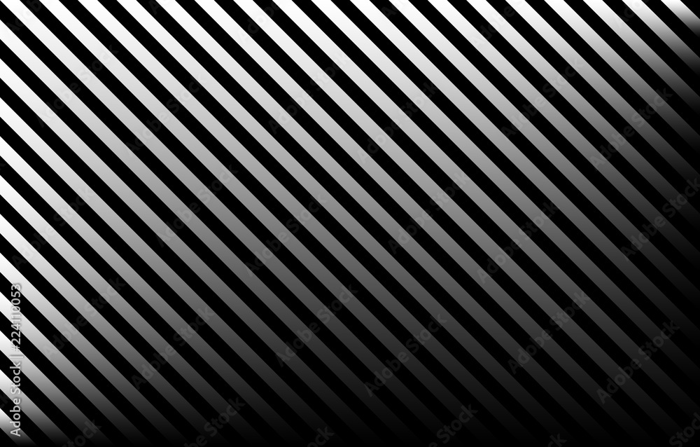 Black and grey diagonal stripes with gradient effect and copy space, graphic resource as abstract background, textile print, wallpaper and geometric inspiration Black and grey diagonal stripes with gradient effect and copy space, graphic resource as abstract background, textile print, wallpaper and geometric inspiration
