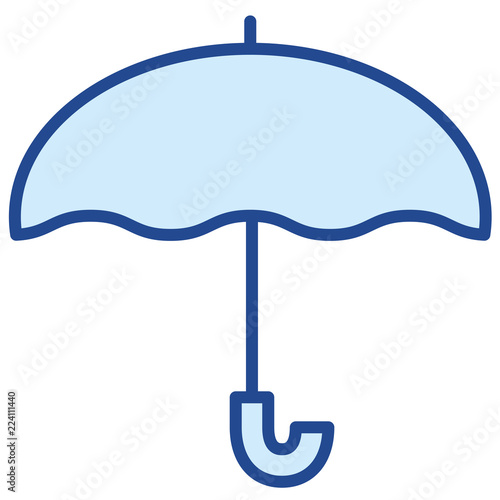 Regenschirm Vector Icon Illustration