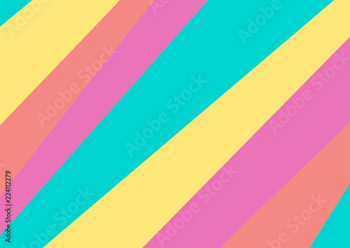 Abstract colourful pastel stripes minimal background