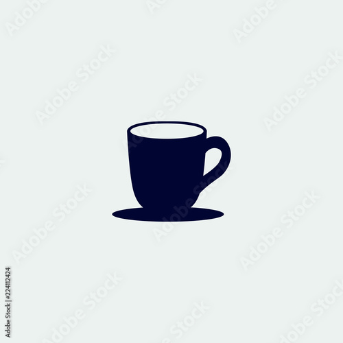 cup of coffee icon  vector illustration