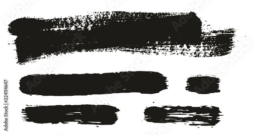 Paint Brush Background   Lines High Detail Abstract Vector Background Mix Set 21