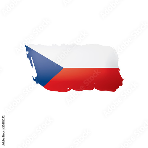 Free Download Czechia flag, vector illustration on a white background. - GFXLoad