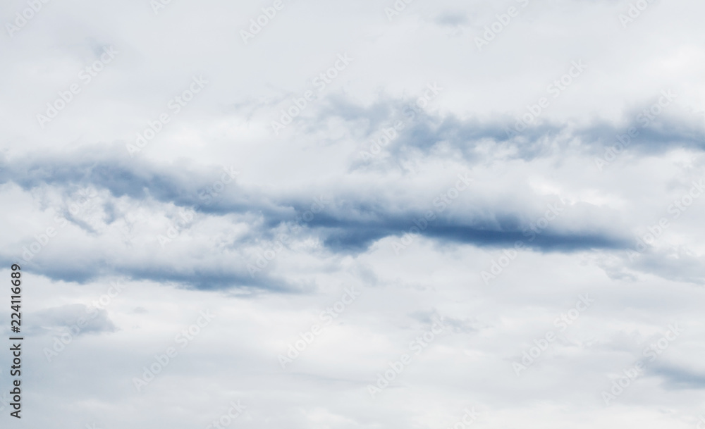 White clouds in rainy day, background White clouds in rainy day, background