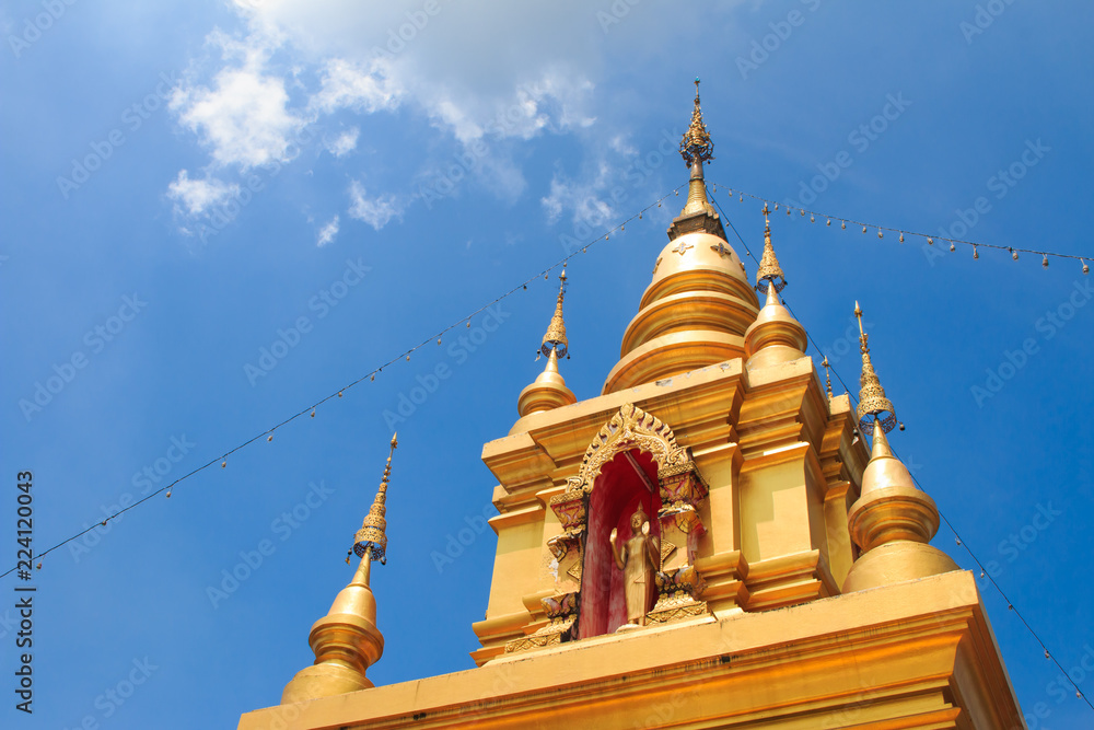 Wat Pak Mueang - Buddhist Temple , Chiang Mai Thailand Wat Pak Mueang - Buddhist Temple , Chiang Mai Thailand