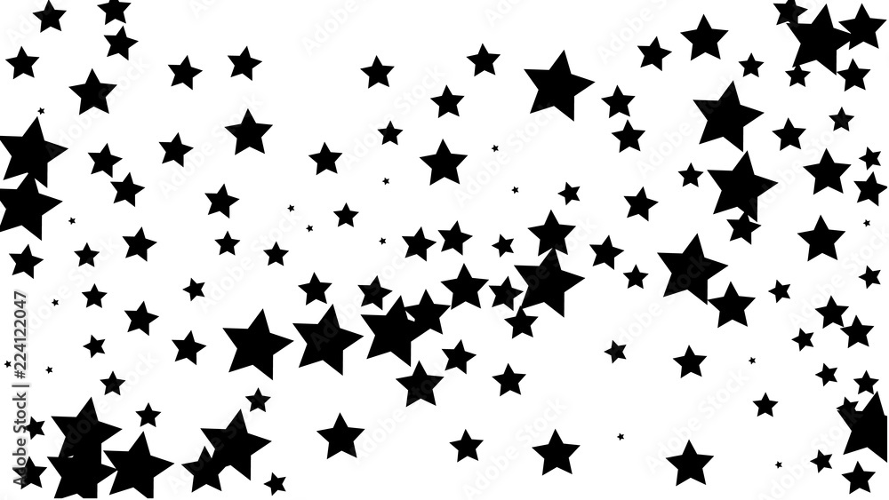 Abstract Background with Many Random Falling Golden Stars Confetti . Abstract Background with Many Random Falling Golden Stars Confetti .