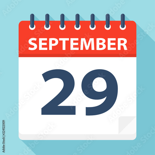 September 29 - Calendar Icon