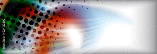 Abstract background holographic liquid colors design
