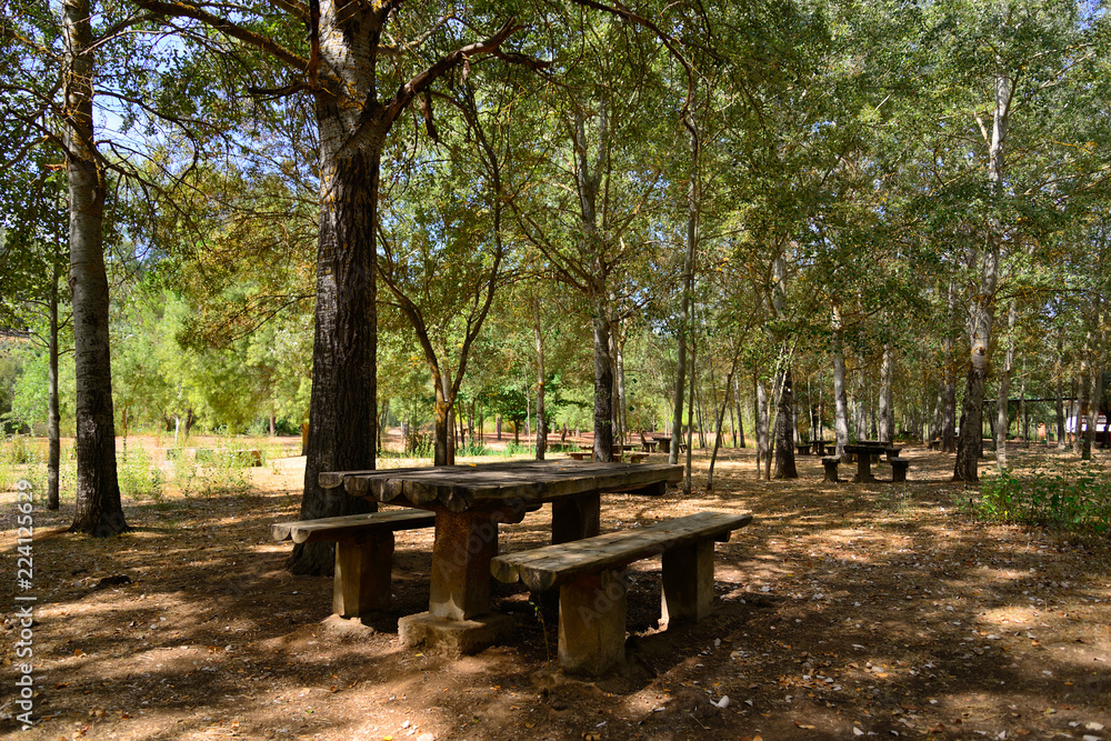Recreation area in the Tables of the Yedra, Piedrabuena, Ciudad Real. Recreation area in the Tables of the Yedra, Piedrabuena, Ciudad Real.