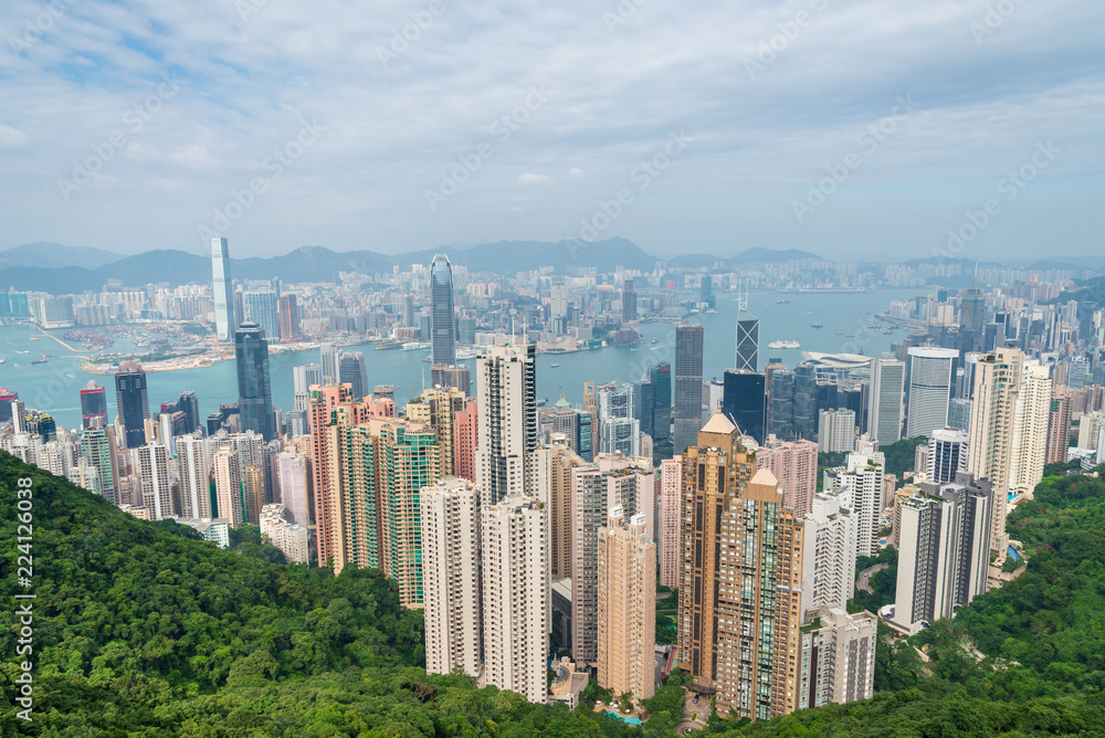 Hongkong city scene