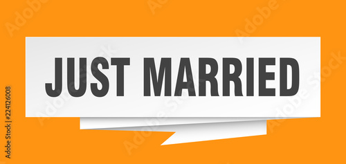 just married