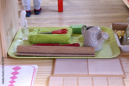 Thé materiel Montessori