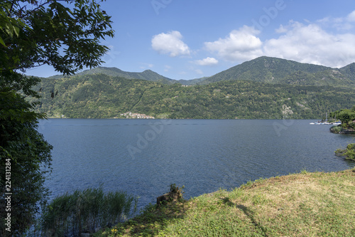 Omegna, italy, and the Orta lake