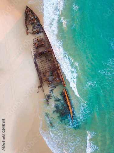 Foto SS Maheno Shipwreck Fraser Island Australia
