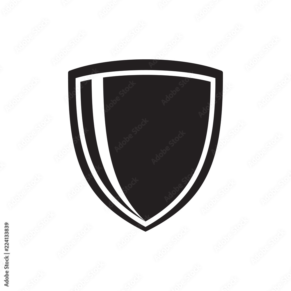 Shield Icon in trendy flat style isolated on white background. Shield symbol for your web site design, logo, app, UI. Vector illustration, EPS10. Shield Icon in trendy flat style isolated on white background. Shield symbol for your web site design, logo, app, UI. Vector illustration, EPS10.