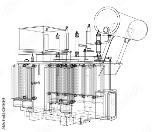 High-voltage transformer concept