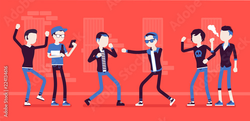 Street fight boys