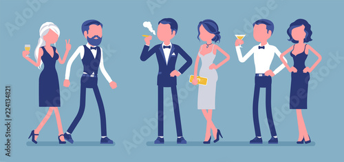 High society party