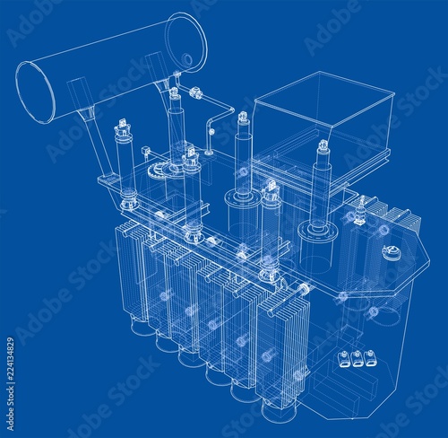 High-voltage transformer concept