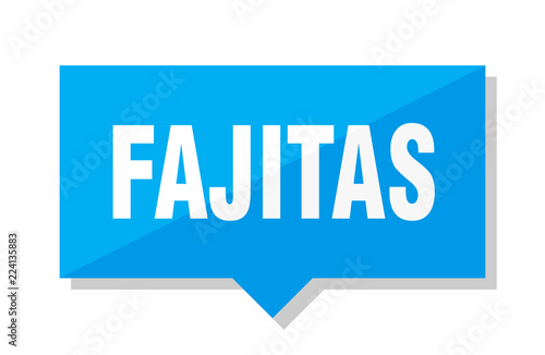 fajitas price tag