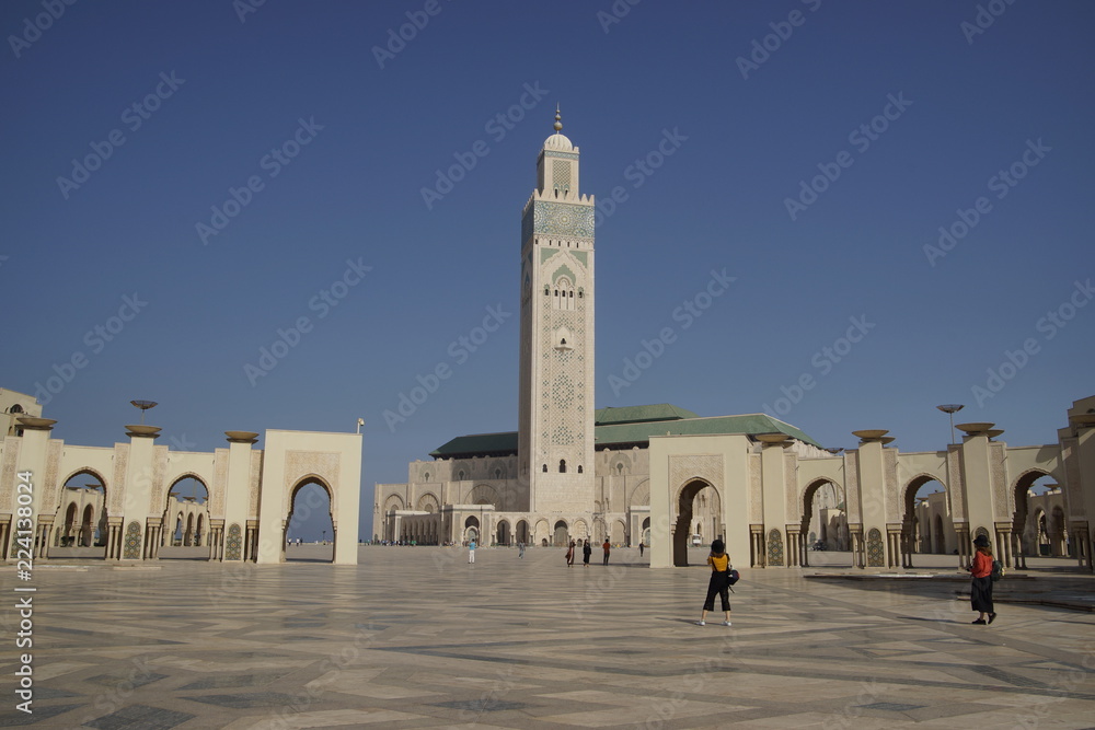 La moschea di Hassan II di Casablanca