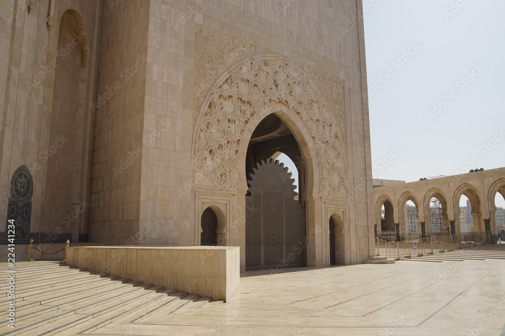 La moschea di Hassan II di Casablanca