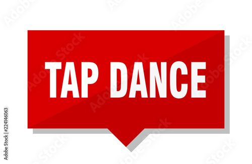 tap dance red tag