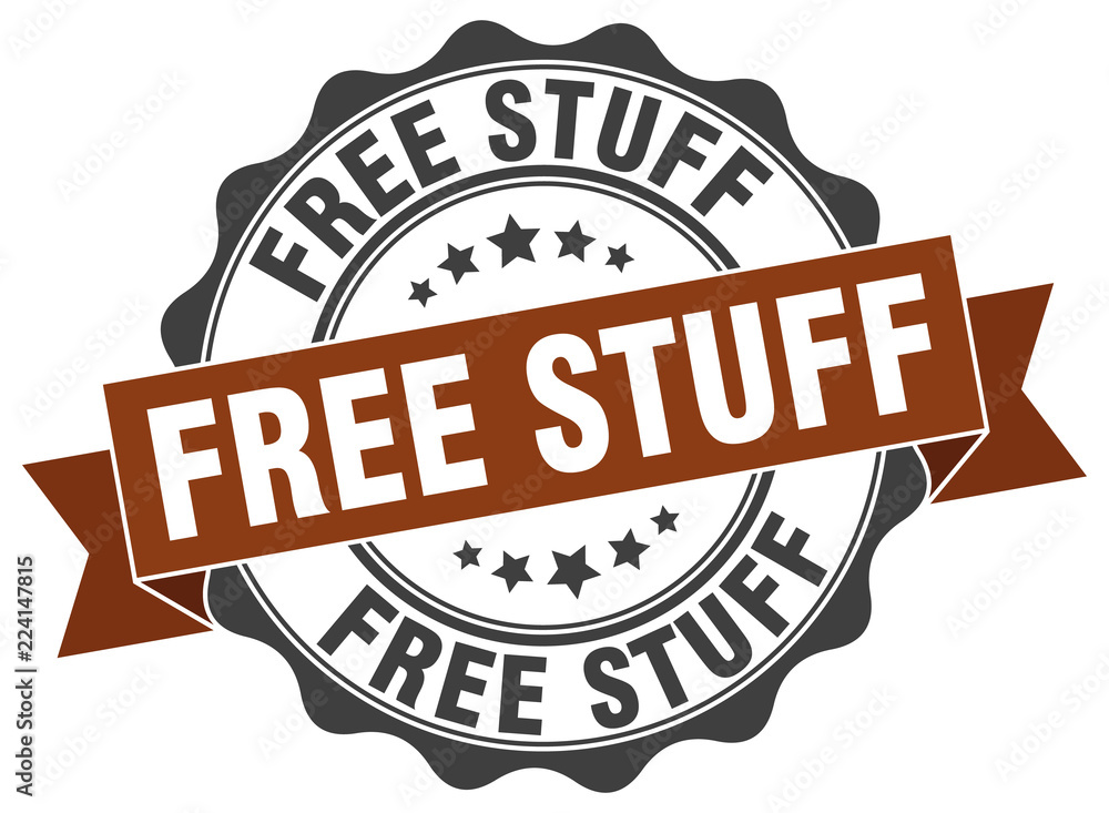 free stuff stamp. sign. seal free stuff stamp. sign. seal
