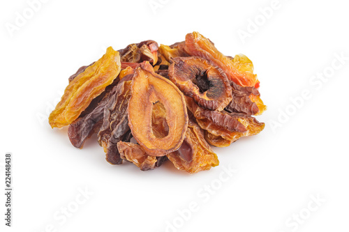dried plum on white