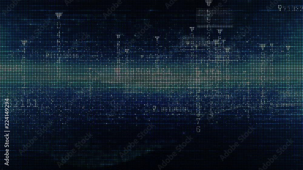 Hi-tech digital and information motion graphics abstract background blue color Hi-tech digital and information motion graphics abstract background blue color