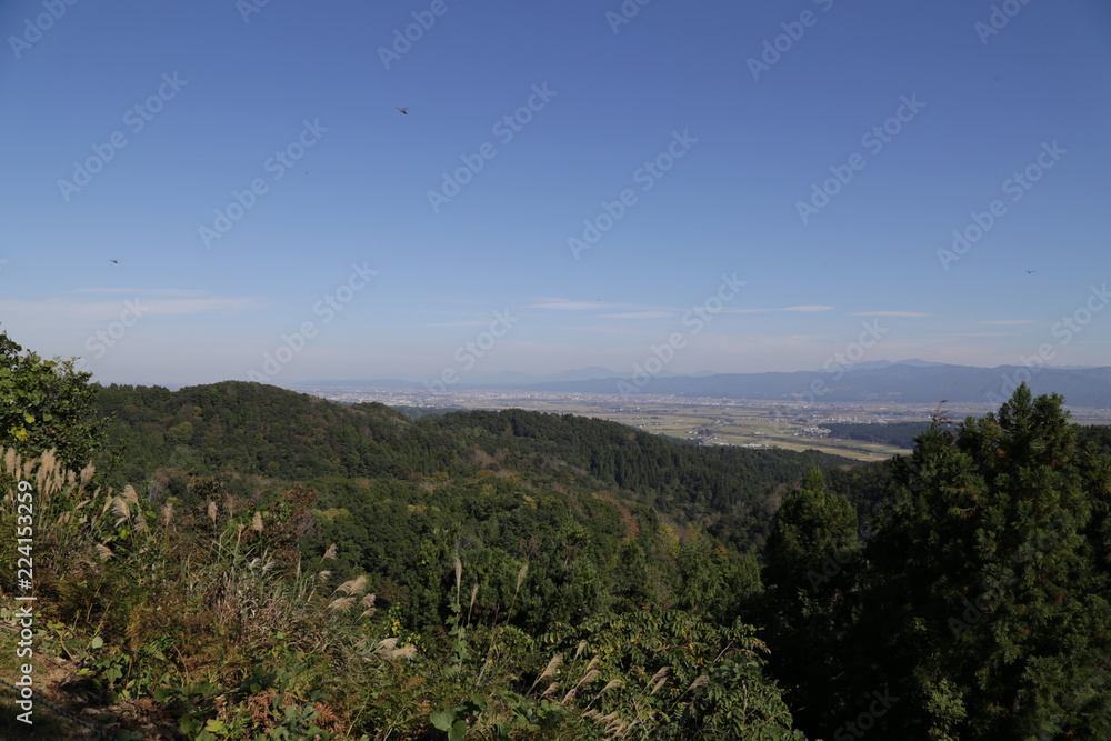 秋の山