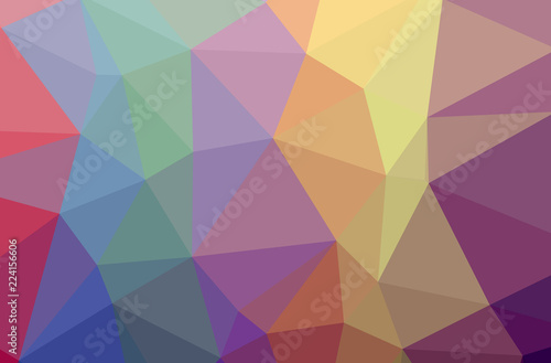 Illustration of blue poligon nice multicolor background.