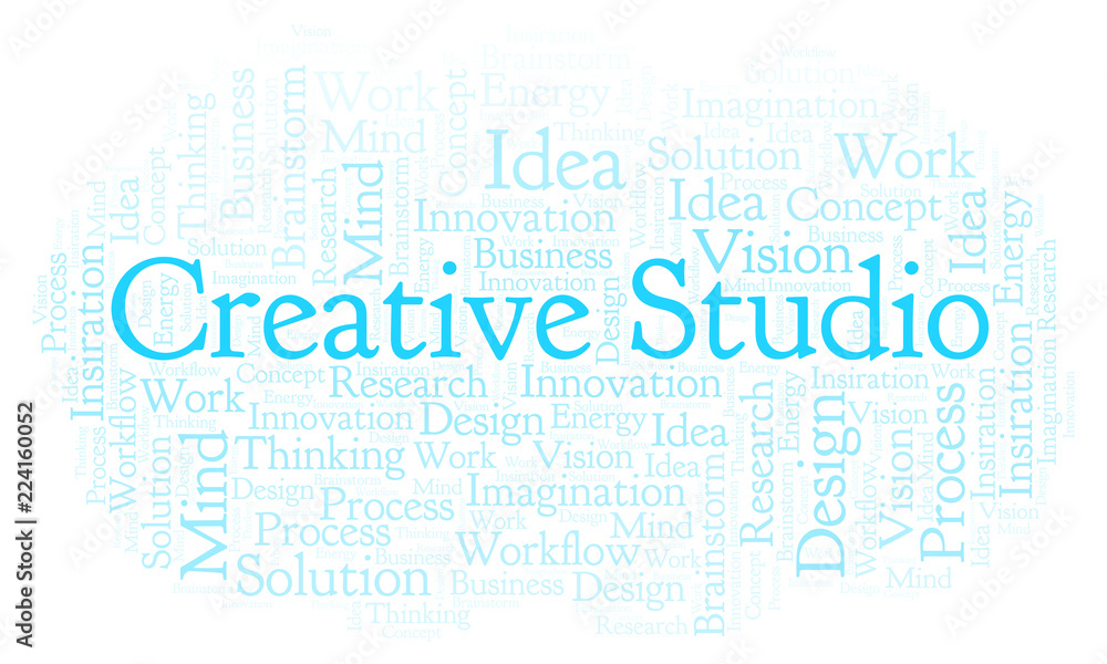 Creative Studio word cloud, made with text only. Creative Studio word cloud, made with text only.