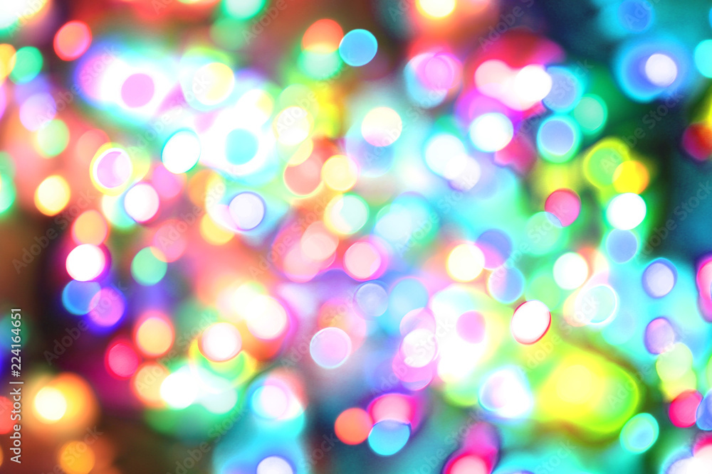 color christmas lights texture