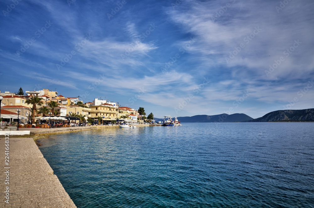 Ermioni in Greece is a small seaside town on the eastern coasts of Peloponnese, in the region of Argolis.