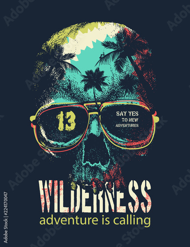 Vintage urban typography t-shirt graphics