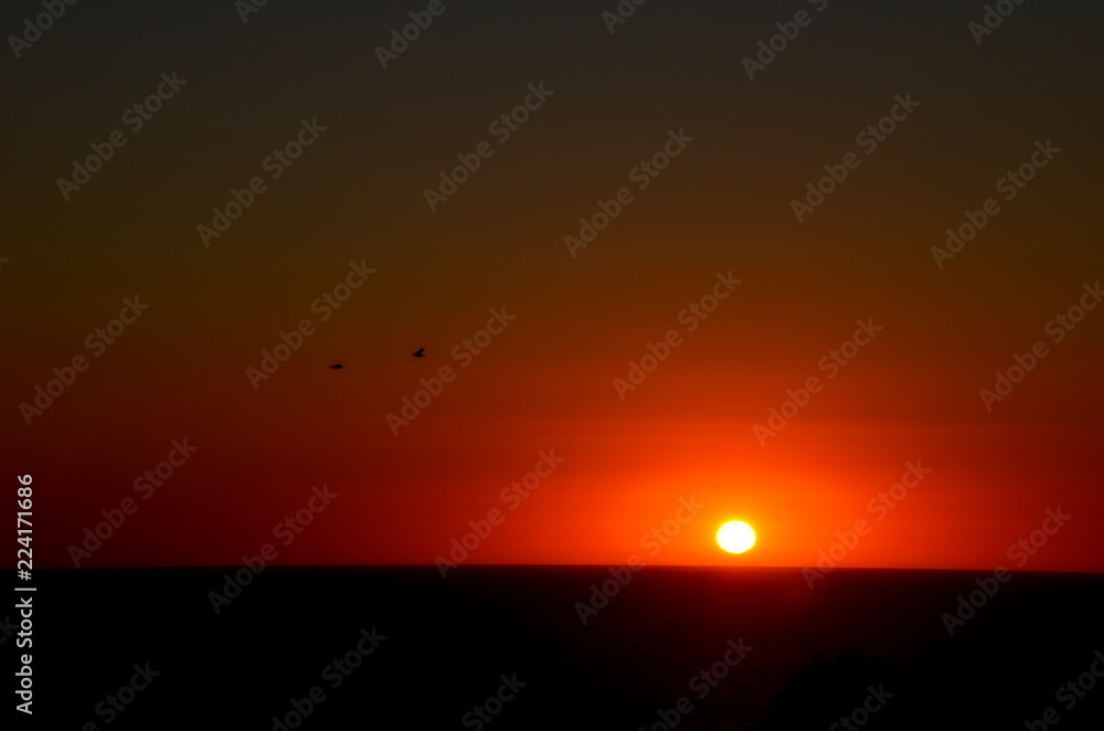 Sunset at Cala de Roche, Conil de la Frontera, Cadiz
